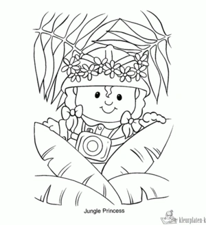 Peuters 15 kleurplaat om te printen en kleuren