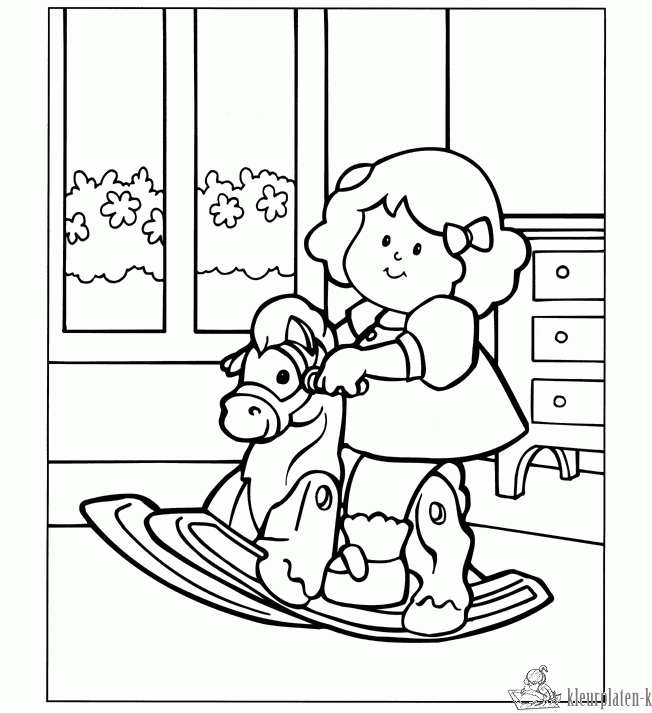 Peuters 30 kleurplaat