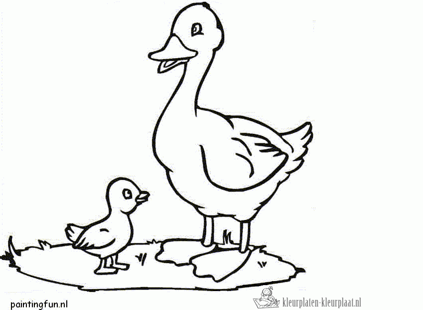 Peuters 4 kleurplaat