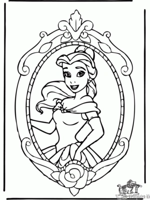 Prinses 13 kleurplaat om te printen en kleuren