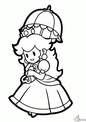 Prinses 49 kleurplaat om te printen en kleuren