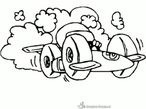 Raceauto 15 kleurplaat om te printen en kleuren