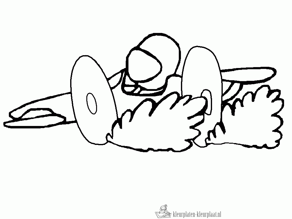 Raceauto 2 kleurplaat