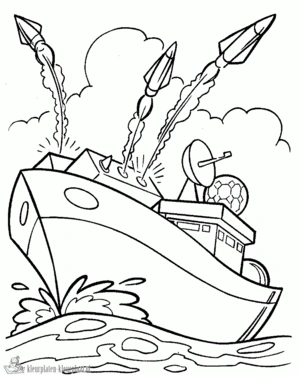 Raket 4 kleurplaat om te printen en kleuren