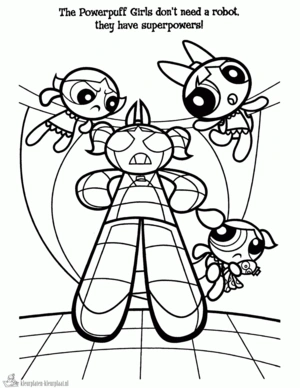 Robot 5 kleurplaat om te printen en kleuren