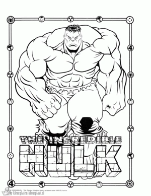 Superhelden 5 kleurplaat om te printen en kleuren