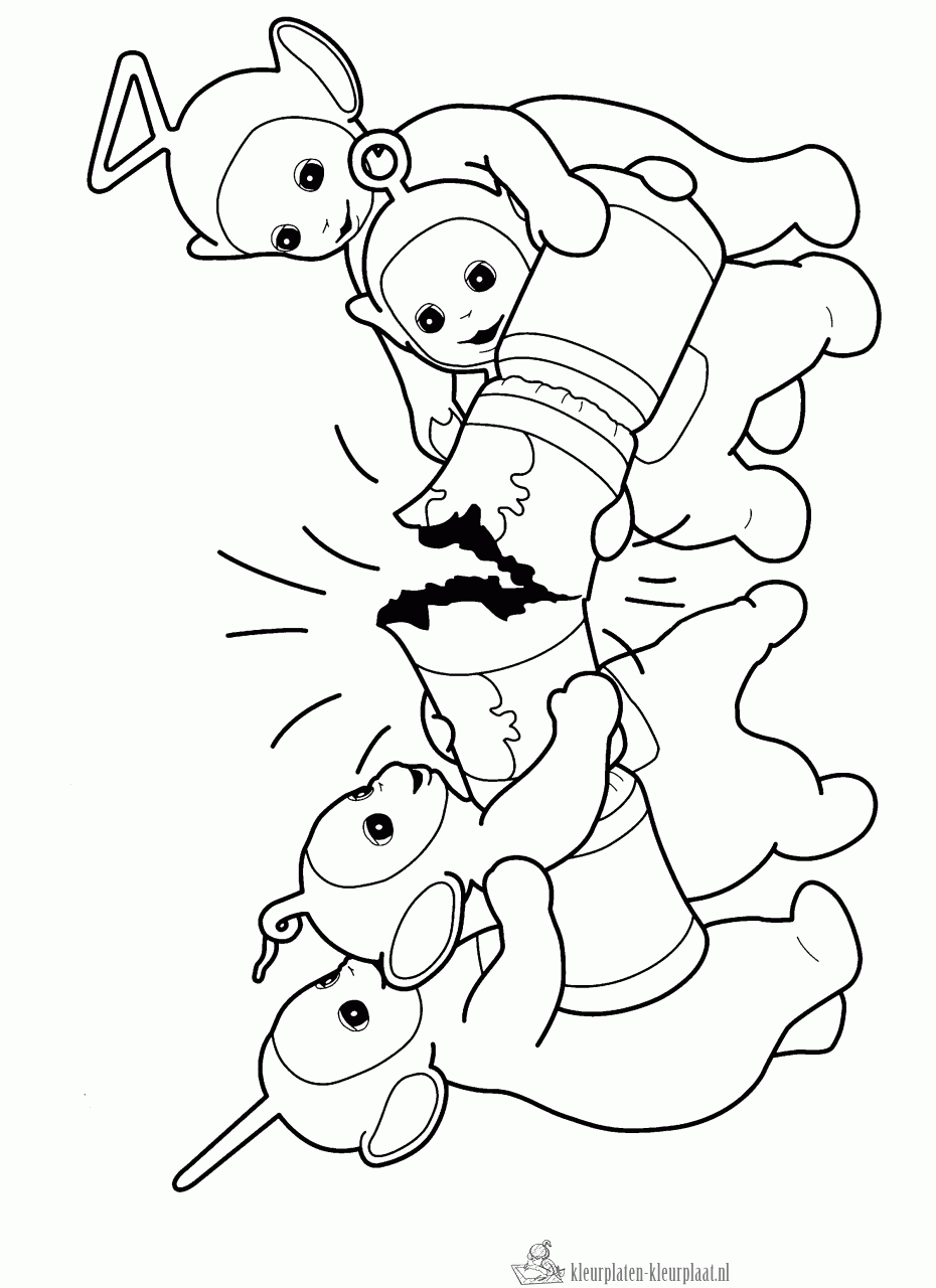 Teletubbies 31 kleurplaat