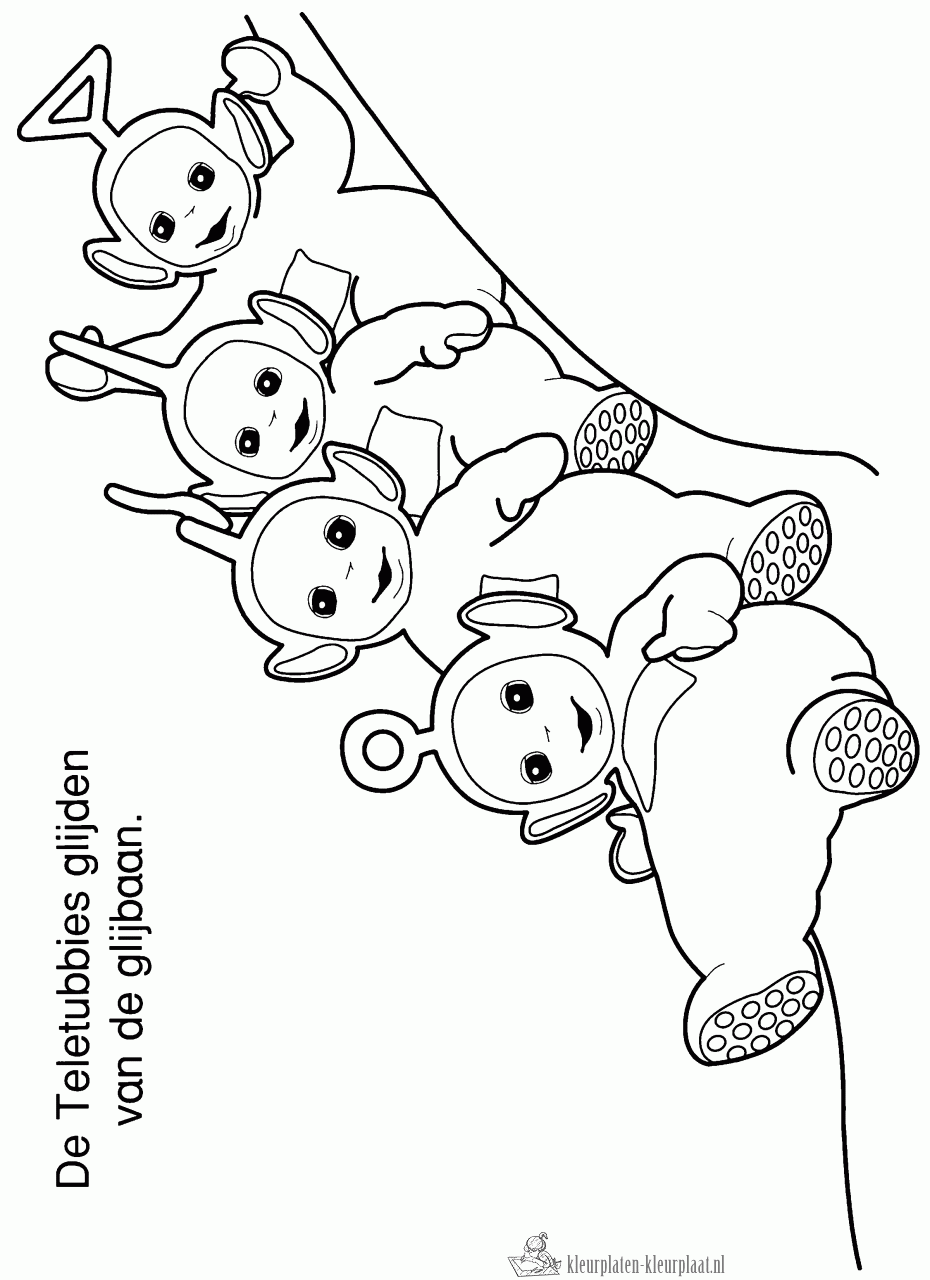 Teletubbies 37 kleurplaat