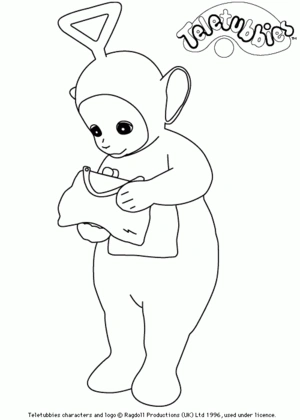 Teletubbies 71 kleurplaat om te printen en kleuren