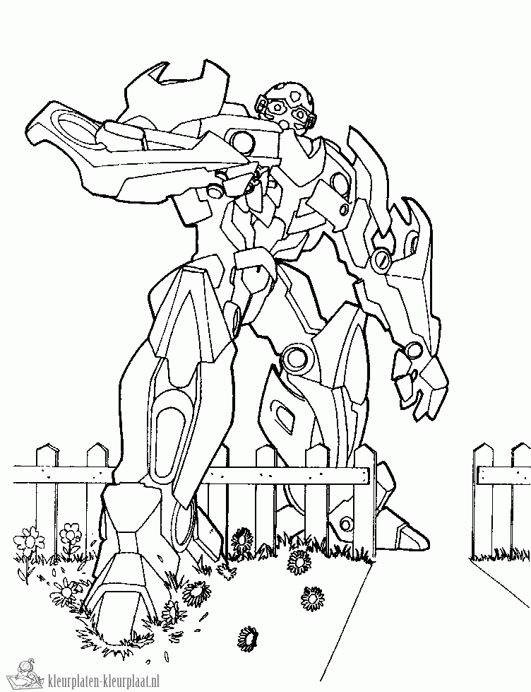 Transformers 31 kleurplaat