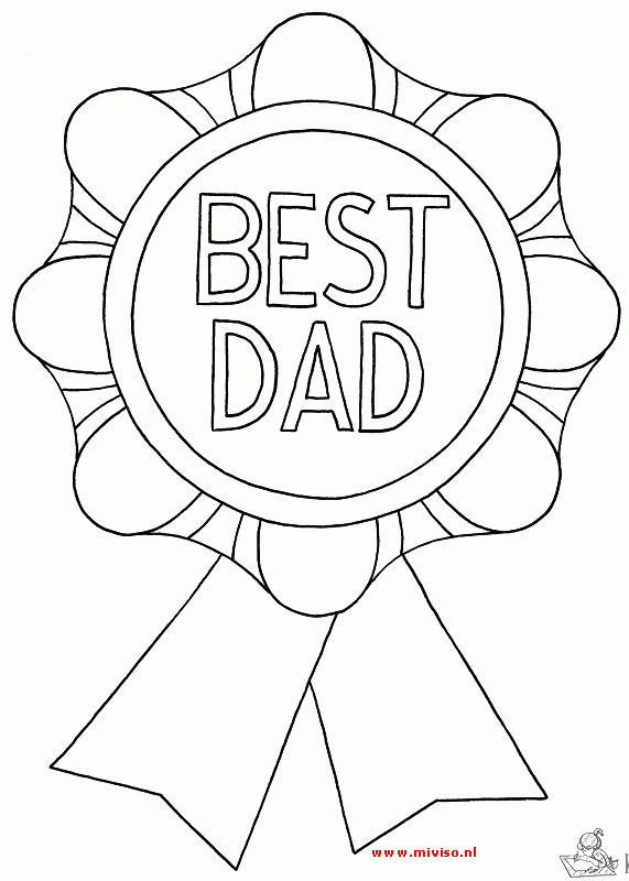 Vaderdag 1 kleurplaat
