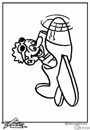 Vliegtuig 15 kleurplaat om te printen en kleuren